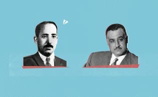 جمال عبد الناصر وعبد الرحمن السندي