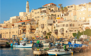 ميناء يافا القديم في تل أبيب-يافا، إسرائيل