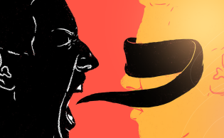 صورة تعبيرية (قوة اللغة: الكلمات كأداة لتشكيل الواقع في السياسة)